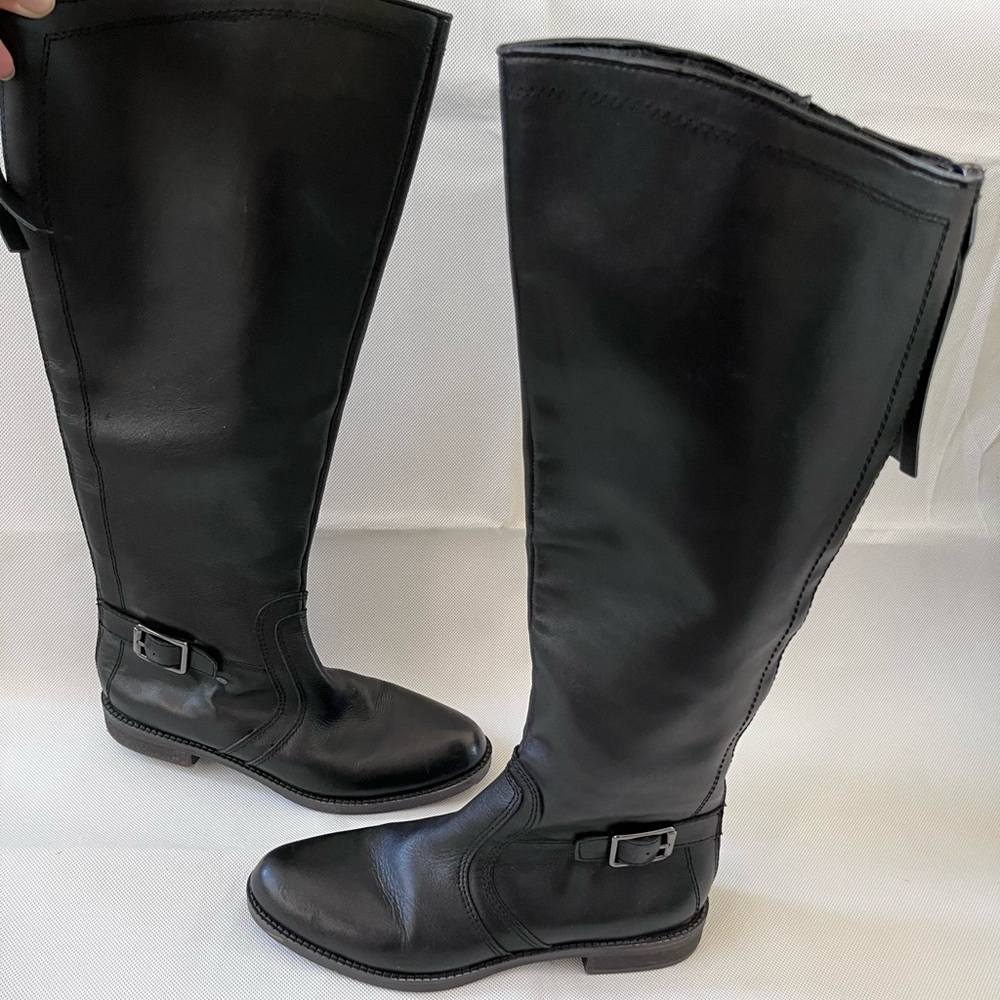 Sarto by Franco Sarto  Leather Riding Boots Knee High